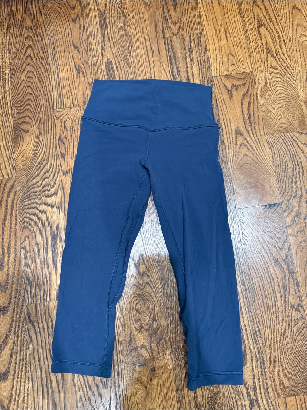 lululemon athletica align 23” Grey Blue High-Waist Capri Leggings